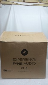 Fyne Audio F1-8 Speakers Boxed with Stands Ex Demo