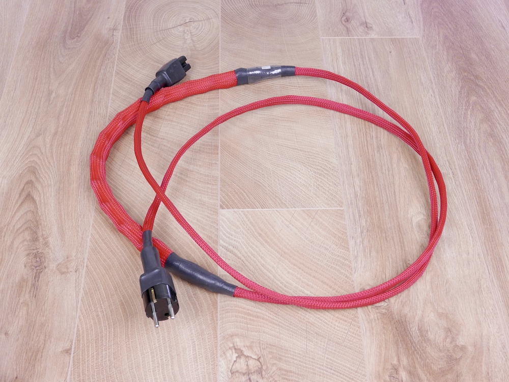 NBS Audio Cables Red Label highend audio power cable 2,7 metre NBS Cables  Red Label highend audio power cable 2,7 metre