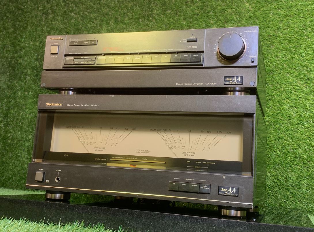 Technics SE-A100 Endstufe SU-A200 Vorstufe Technics SE-A100 Endstufe SU-A200  Vorstufe